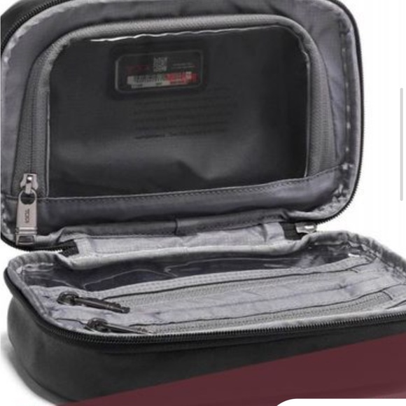 Tumi Bags New Tumi Leather Split Travel Kit Toiletry Bag Soft Light